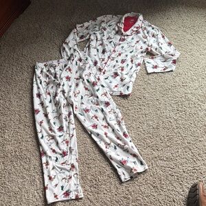 Mens grinch Pajama Set -